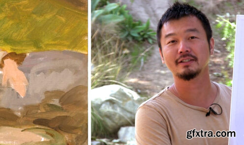 Full Color Palette Costumed Figure en Plein Air with Charles Hu