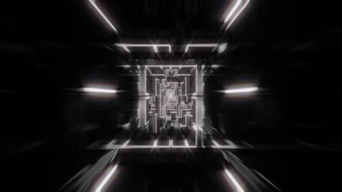 Videohive - 3d Render High Tech Tunnel Rotate Scifi Corridor - 39739130 - 39739130