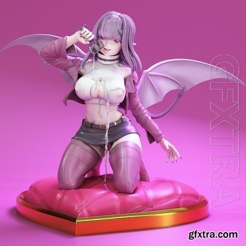 Succubus Chan 3D Print