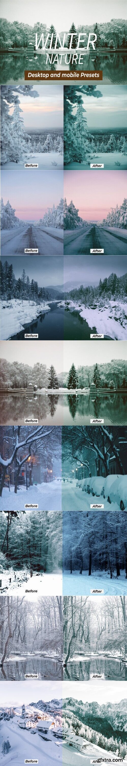 Winter Nature Lightroom Presets