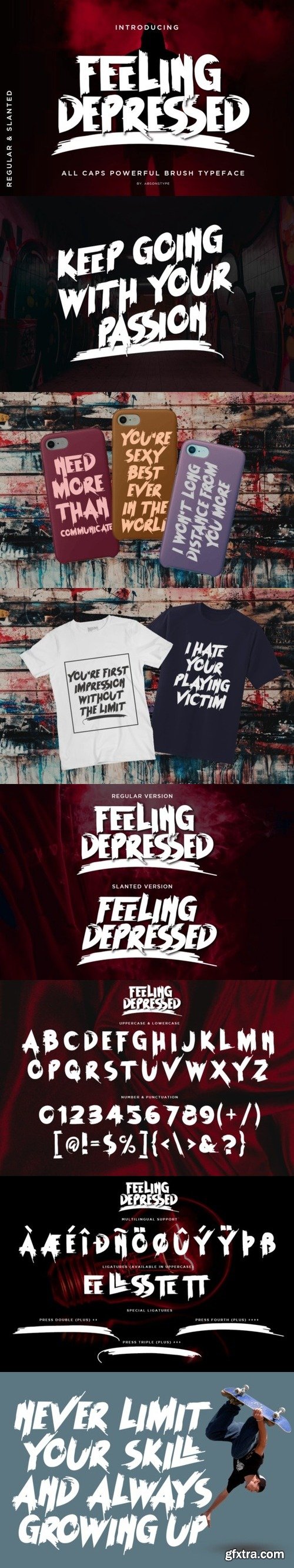 Feeling Depressed Font