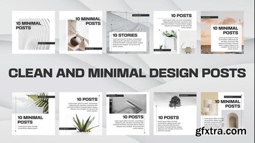 Videohive Clean And Minimal Design Posts 40514992