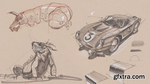 Dynamic Sketching Live Class – May 2022 with Charles Hu