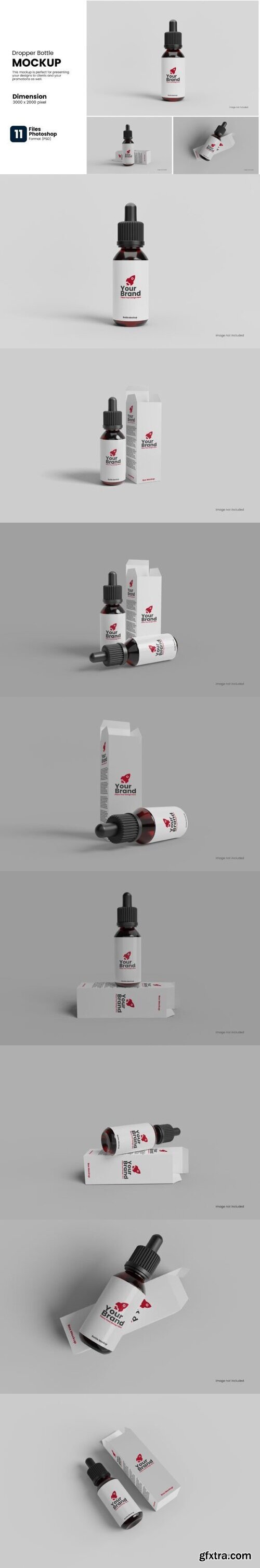 Dropper Bottle Mockup