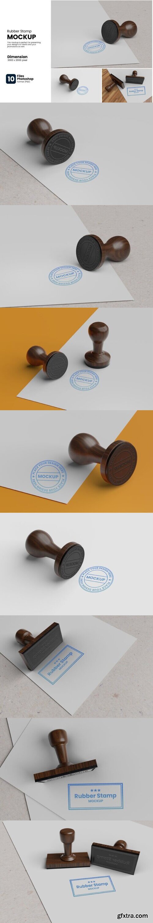 Rubber Stamp Mockup