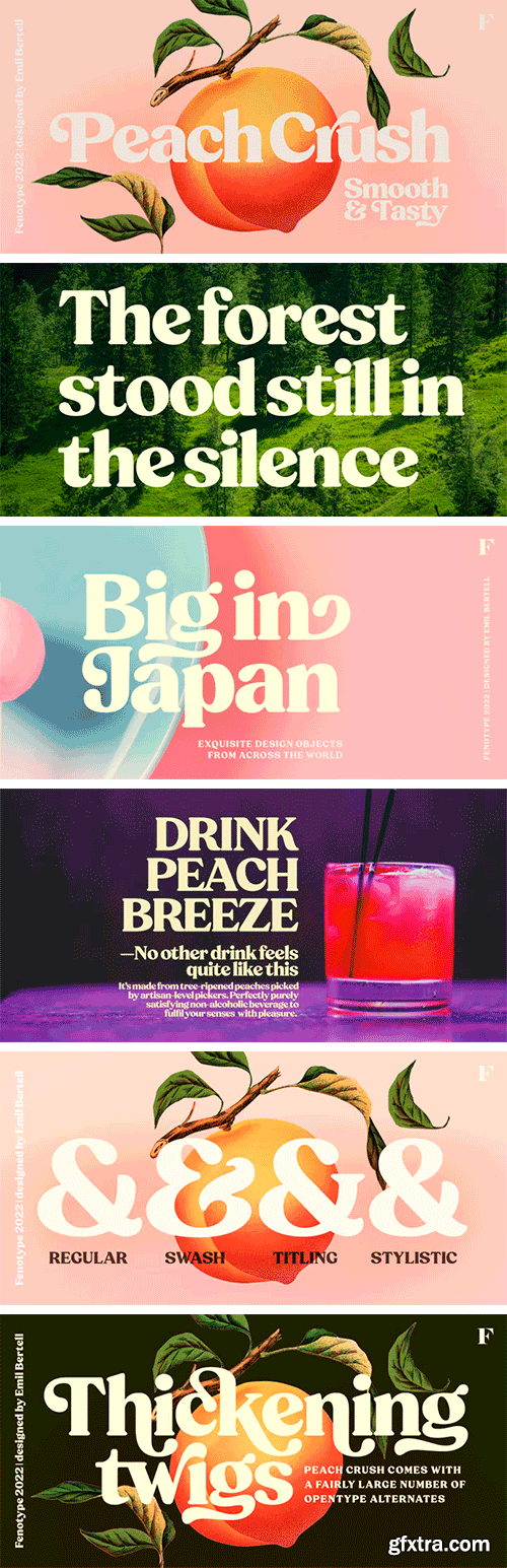 Peach Crush Font