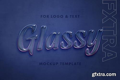 Glassy Mockup Template PSD