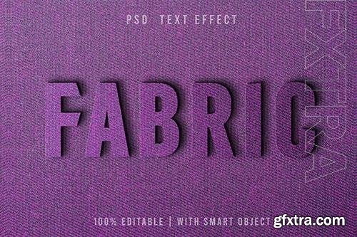 Fabric - Text Effect Editable (PSD)