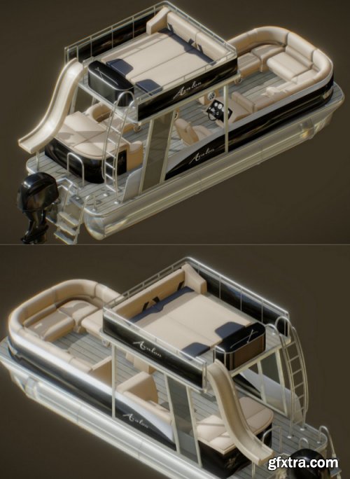  Avalon Catalina Funship 3D Model 