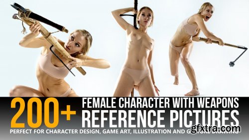 Artstation - 200+ Female Character with Weapons - Reference Pictures
