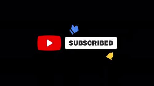 Videohive - Trendy YouTube Subscribe Button - 40270921 - 40270921