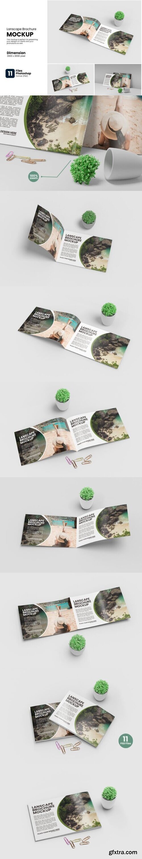 Landscape Brochure Mockup