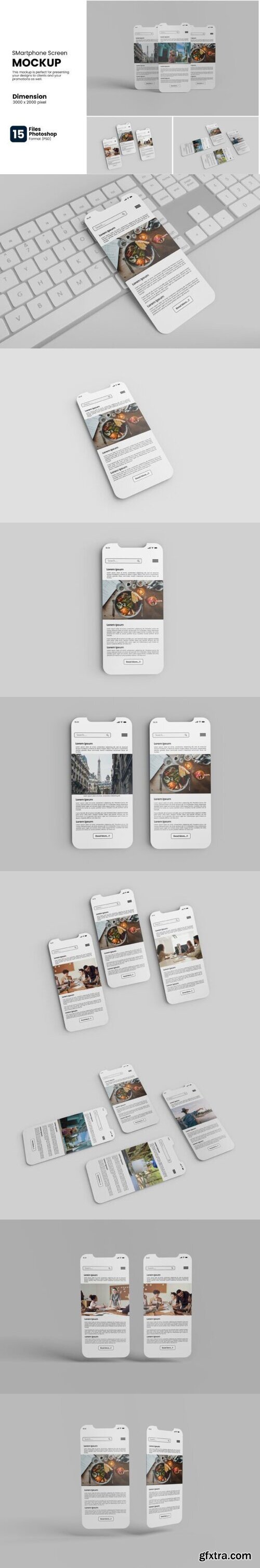 Phone Screen / UI /APP Mockup