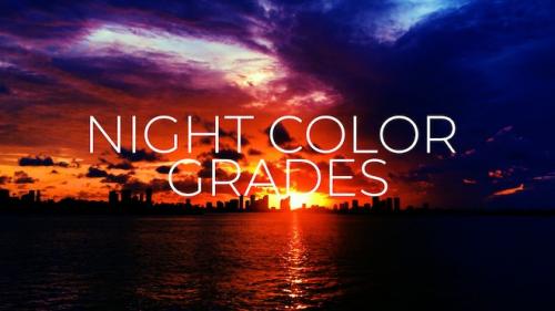 MotionArray - Night Color Grades - 1109548