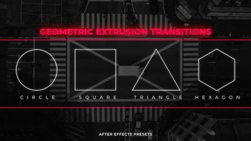 MotionArray - Geometric Extrusion Transitions - 1110955