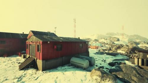 Videohive - Brown Station is an Antarctic Base and Scientific Research Station - 40516617 - 40516617