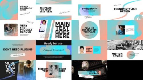 MotionArray - Minimal Typo Titles - 1235709