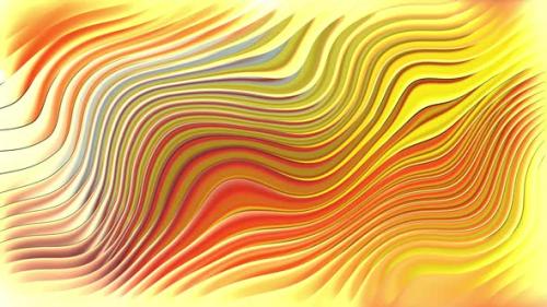 Videohive - Abstract gradient Line wave yellow color Background - 40517463 - 40517463