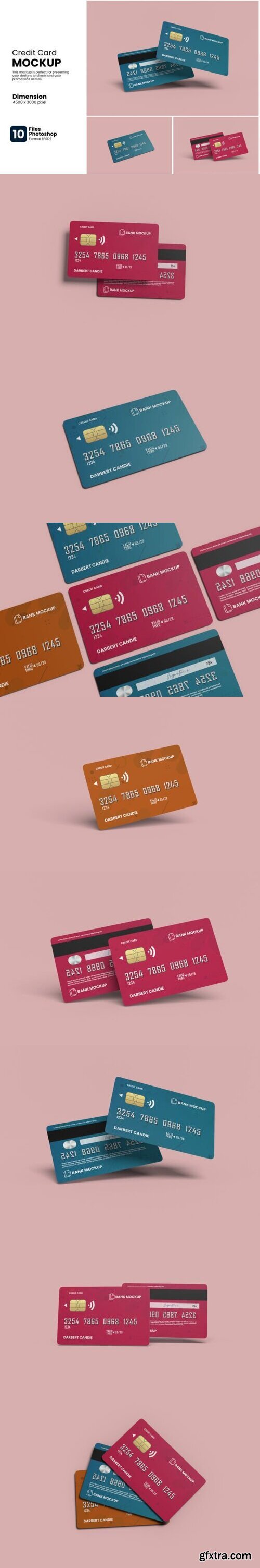 Credit Cards Mockup