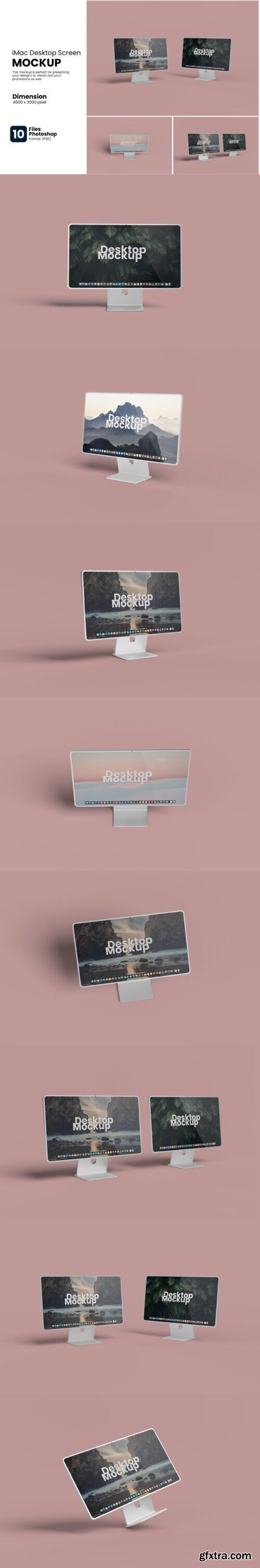 IMac Desktop Mockup