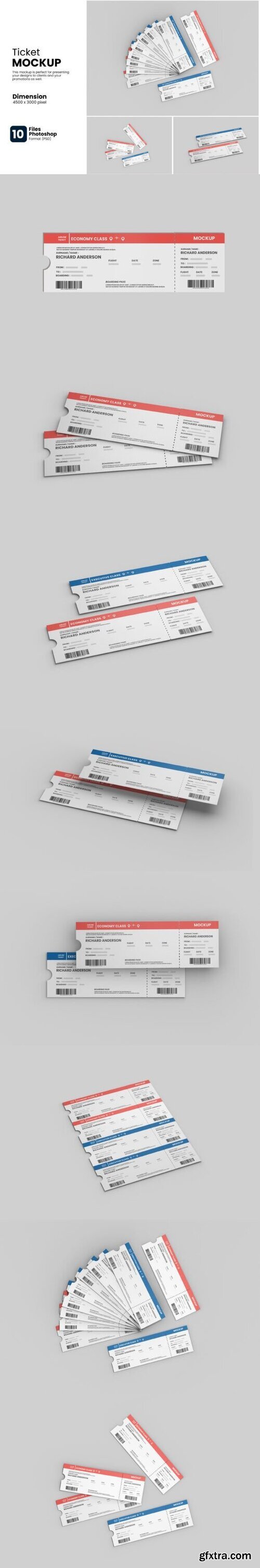 Ticket Mockup