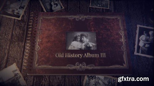 Videohive Old History Photo Album 3 40536202