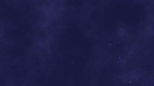 Videohive - Shinning Stars at Cloudlu Dark Blue Sky - 40520060 - 40520060