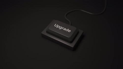 Videohive - Minimalist Black Upgrade button - 40519860 - 40519860