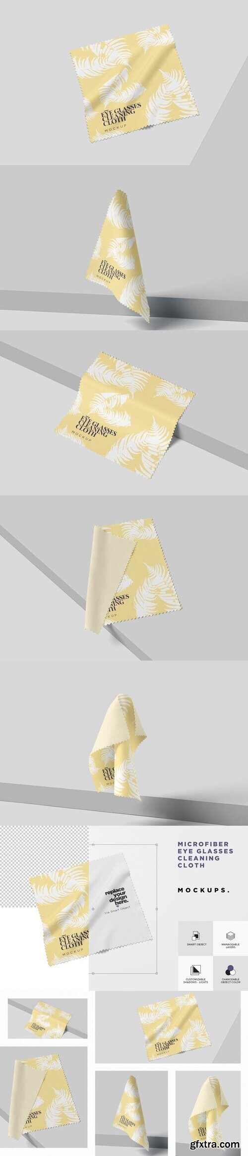 CreativeMarket - Microfiber Mockups 7447421