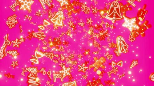 Videohive - Gingerbread Cookies Party 02 HD - 40521113 - 40521113