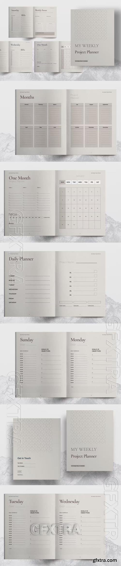 Printable Weekly Planner Template HS2TNK2