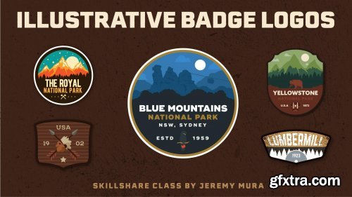 Logo Design: Illustrative Retro Badges