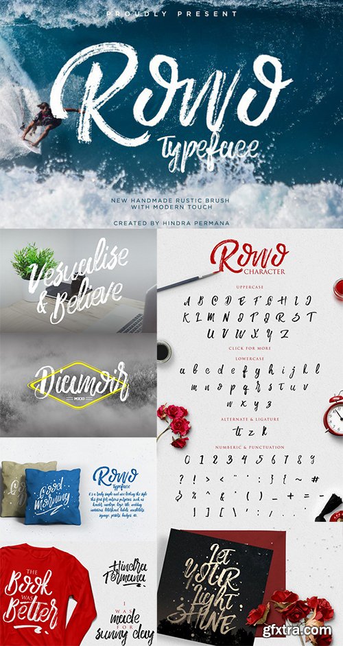 Rowo Typeface + Bonus