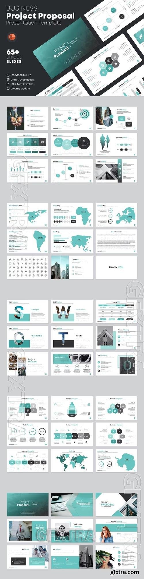 Project Proposal PowerPoint Template 2YEZFZG