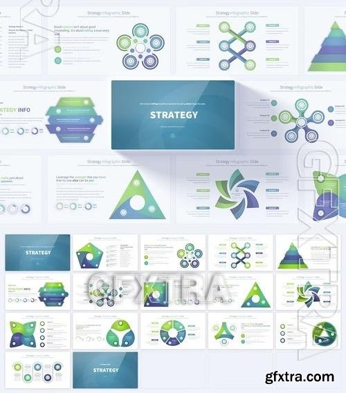 Strategy - PowerPoint Infographics Slides HKZM6LU