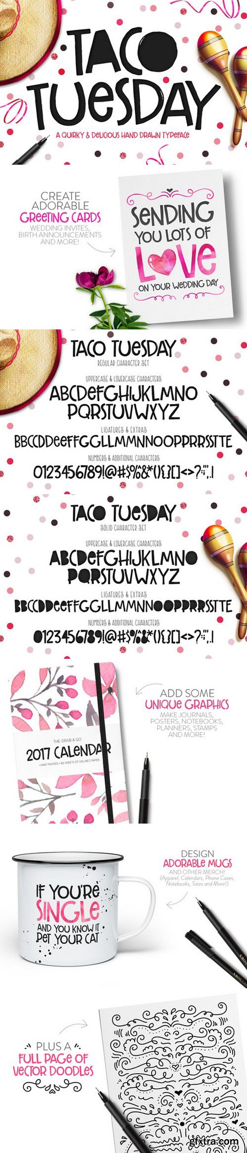 Taco Tuesday Typeface