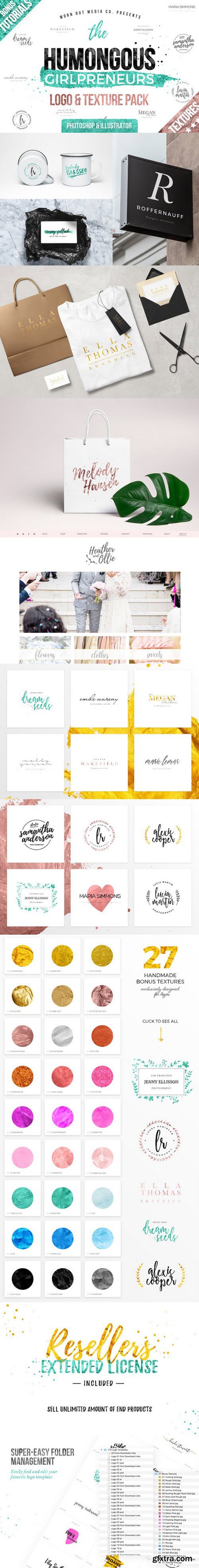 The Humongous Girlpreneurs Logo Pack