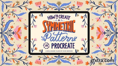 How to create a symmetric pattern in Procreate