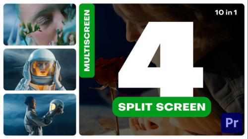 Videohive - Multiscreen - 4 Split Screen - 40547137 - 40547137