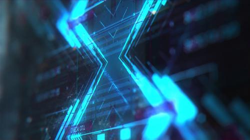 Videohive - Cyberpunk Logo Animation - 40572564 - 40572564