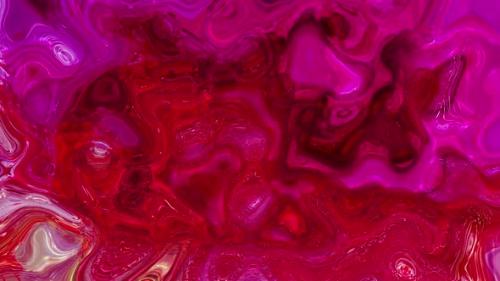 Videohive - Abstract Red Color Animation or Liquid Marble Background - 40234654 - 40234654