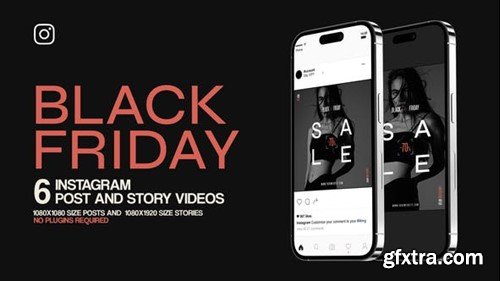 Videohive Black Friday Intagram Post and Story 40611495