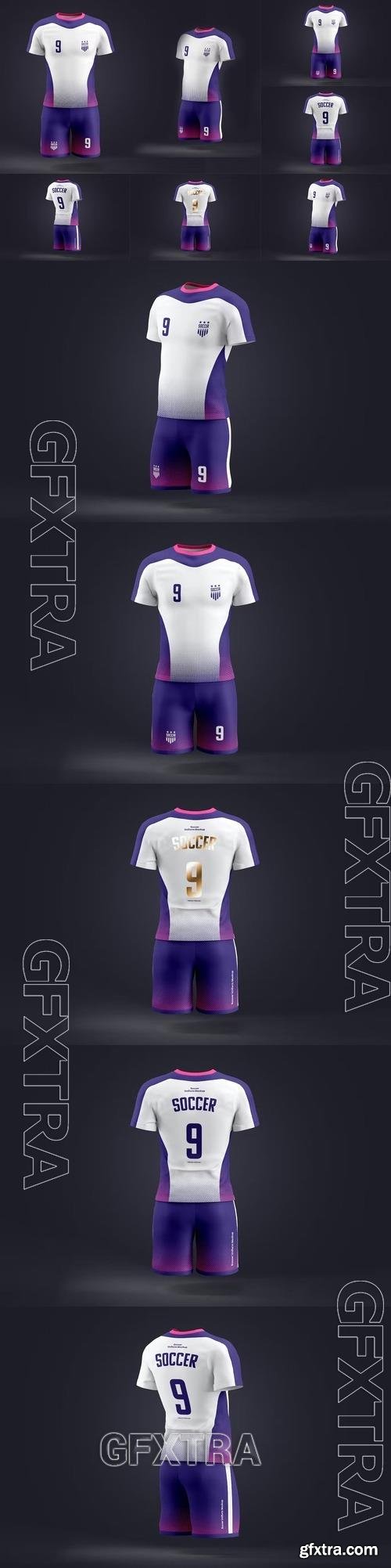 Soccer Uniform Mock-up 4YHS3VE