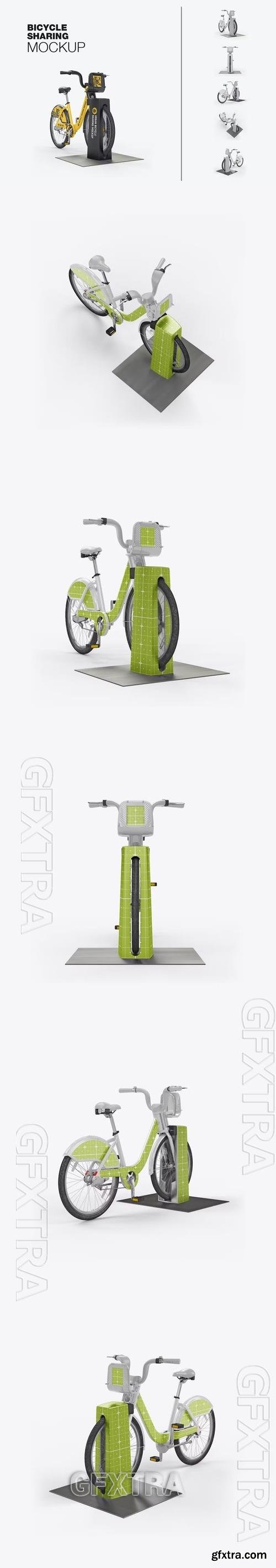 Bicycle Sharing Mockup NXGQS5G