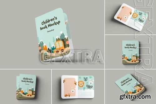 Children's Book Mockups P9EZV3G