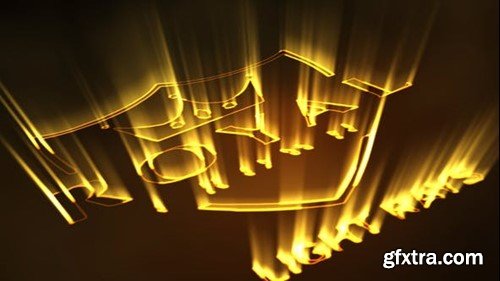 Videohive Light Rays Logo Reveal 40541998