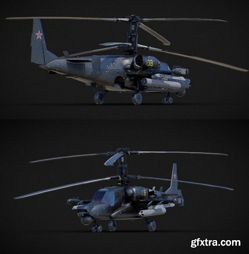 KA-50 3D Model