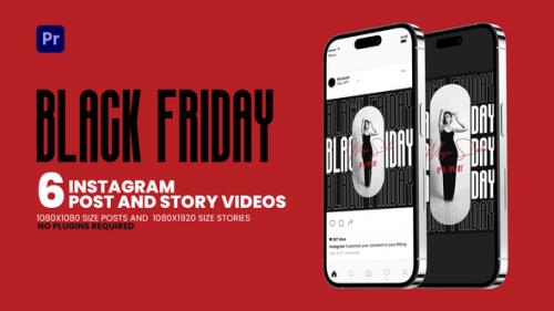 Videohive - Black Friday Intagram Promo Mogrt - 40534877 - 40534877