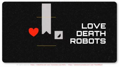 Videohive - Love Death Robots | Logo Reveal - 40671326 - 40671326