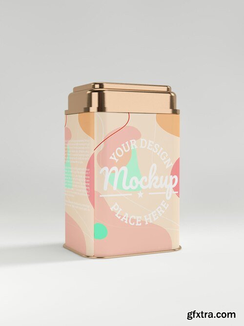 Milk can mockup